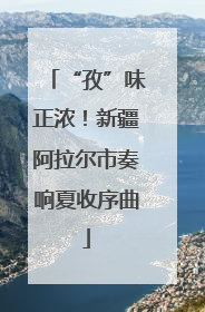 “孜”味正浓！新疆阿拉尔市奏响夏收序曲