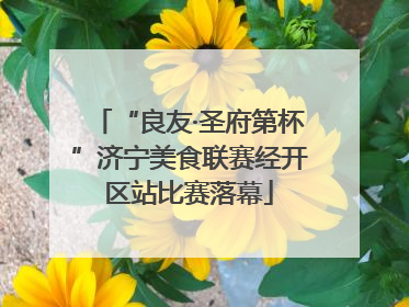 “良友·圣府第杯”济宁美食联赛经开区站比赛落幕