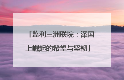 监利三洲联垸：泽国上崛起的希望与坚韧