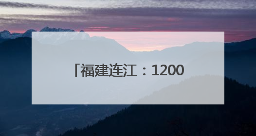 福建连江：1200万只海马历经8个月培育 迎来收获季