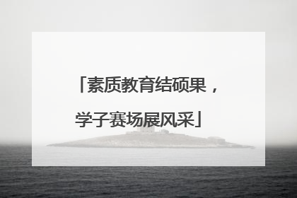 素质教育结硕果，学子赛场展风采
