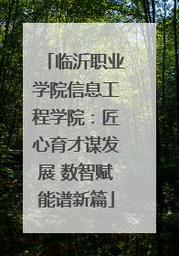 临沂职业学院信息工程学院：匠心育才谋发展 数智赋能谱新篇