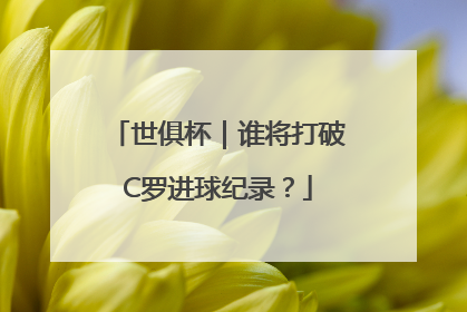 世俱杯｜谁将打破C罗进球纪录？