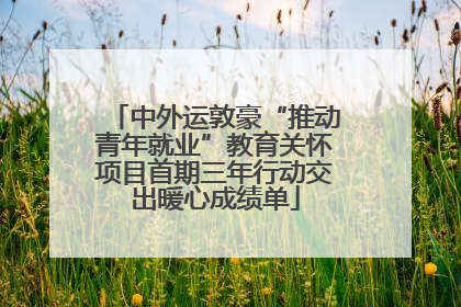 中外运敦豪“推动青年就业”教育关怀项目首期三年行动交出暖心成绩单