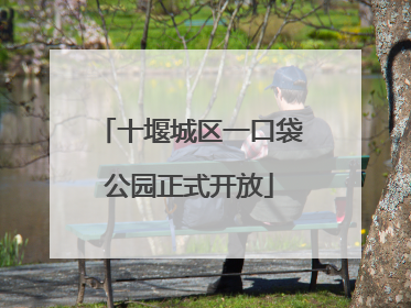 十堰城区一口袋公园正式开放