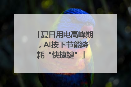 夏日用电高峰期，AI按下节能降耗“快捷键”