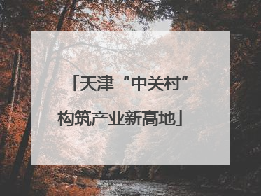 天津“中关村”构筑产业新高地