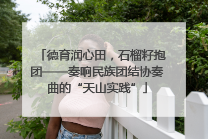 德育润心田，石榴籽抱团——奏响民族团结协奏曲的“天山实践”