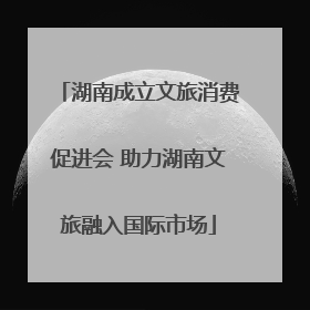湖南成立文旅消费促进会 助力湖南文旅融入国际市场
