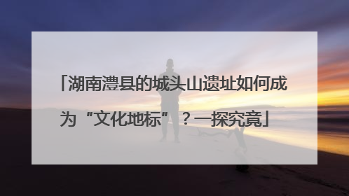 湖南澧县的城头山遗址如何成为“文化地标”？一探究竟
