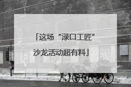 这场“渌口工匠”沙龙活动超有料