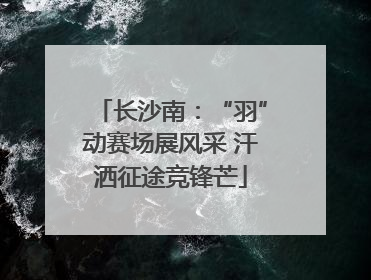 长沙南：“羽”动赛场展风采 汗洒征途竞锋芒