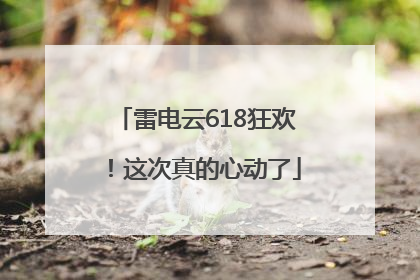 雷电云618狂欢！这次真的心动了