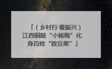 （乡村行·看振兴）江西铜鼓“小杨梅”化身百姓“致富果”