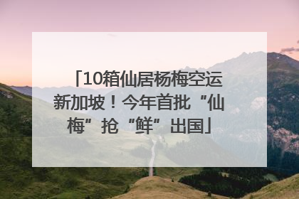 10箱仙居杨梅空运新加坡！今年首批“仙梅”抢“鲜”出国