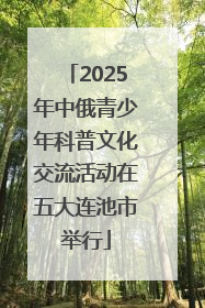 2025年中俄青少年科普文化交流活动在五大连池市举行